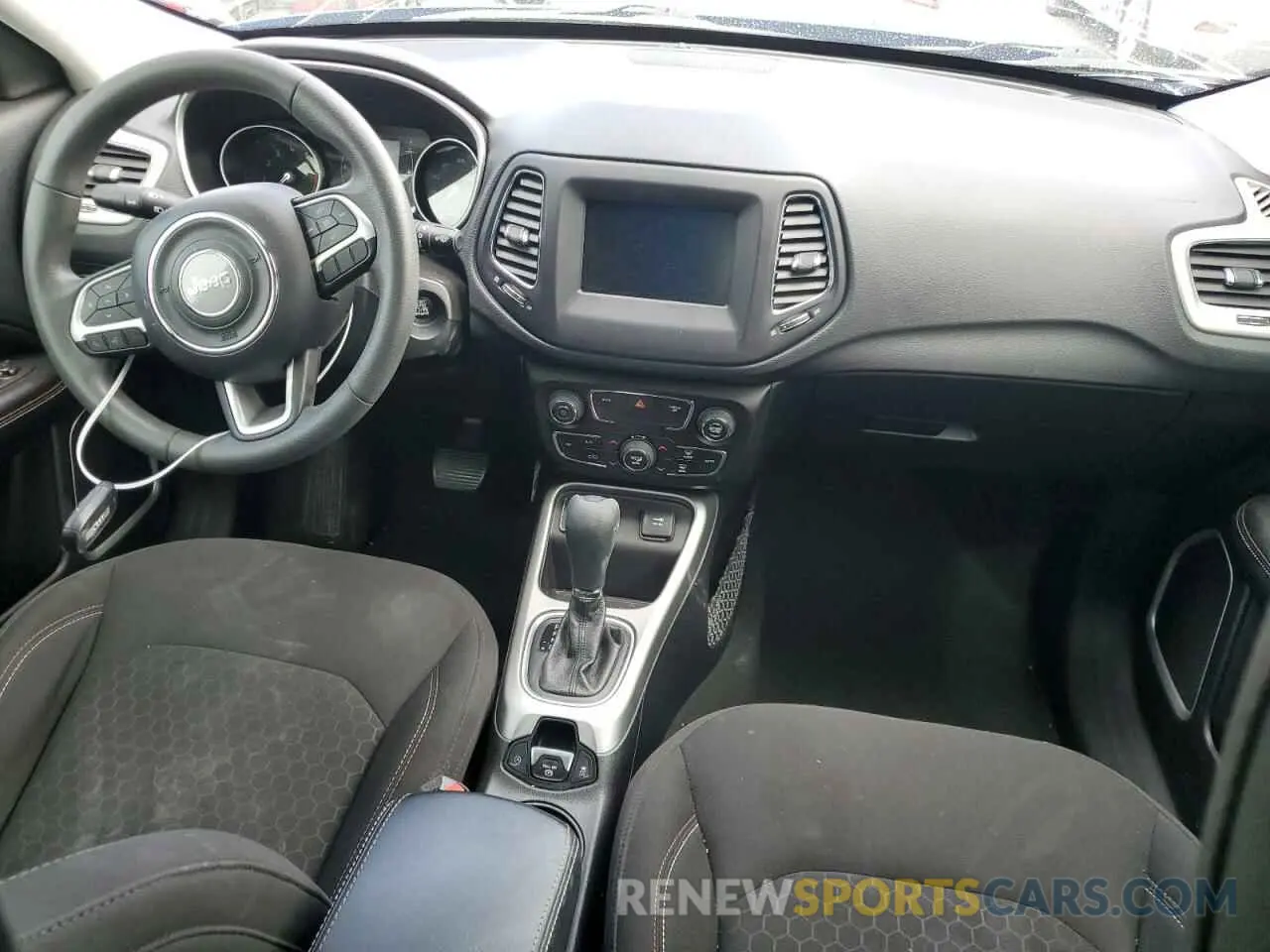 8 fotografías del automóvil dañado 3C4NJCAB5MT514293 JEEP COMPASS 2021
