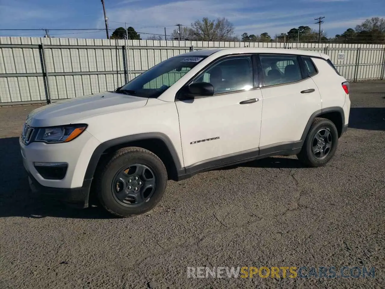 1 fotografías del automóvil dañado 3C4NJCAB5MT556012 JEEP COMPASS 2021