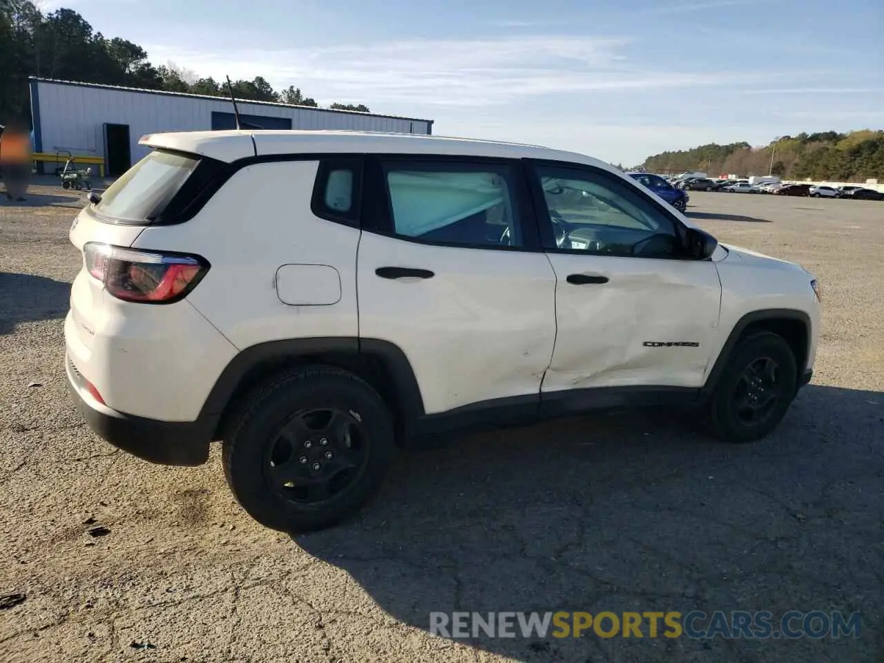 3 fotografías del automóvil dañado 3C4NJCAB5MT556012 JEEP COMPASS 2021