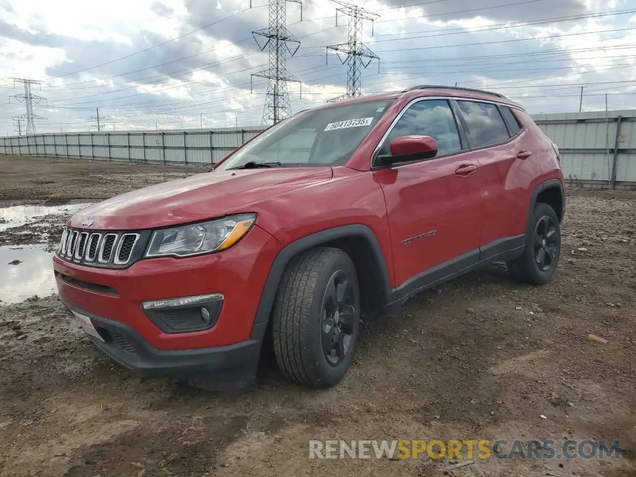 1 fotografías del automóvil dañado 3C4NJCBB0MT502048 JEEP COMPASS 2021