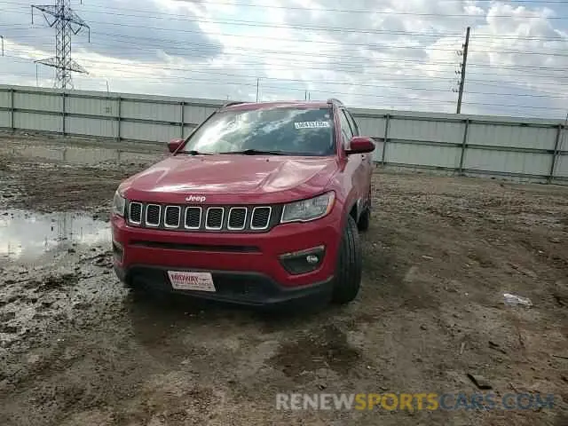 11 fotografías del automóvil dañado 3C4NJCBB0MT502048 JEEP COMPASS 2021