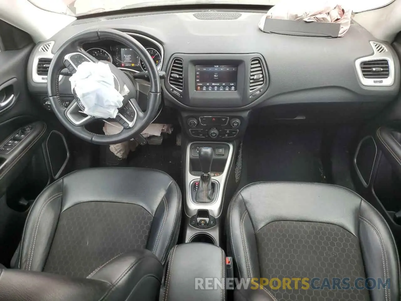 8 fotografías del automóvil dañado 3C4NJCBB0MT502048 JEEP COMPASS 2021