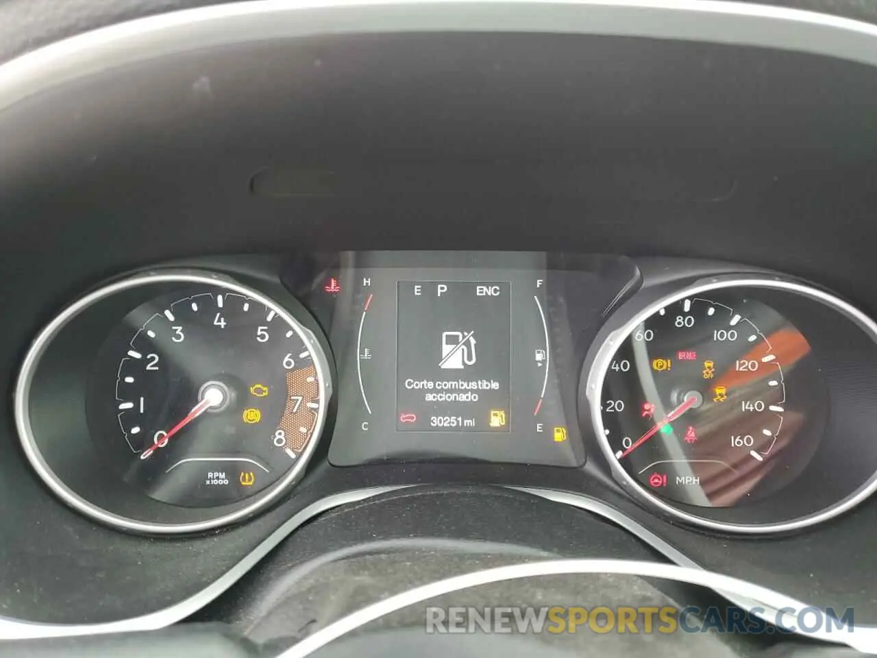 9 fotografías del automóvil dañado 3C4NJCBB0MT502048 JEEP COMPASS 2021