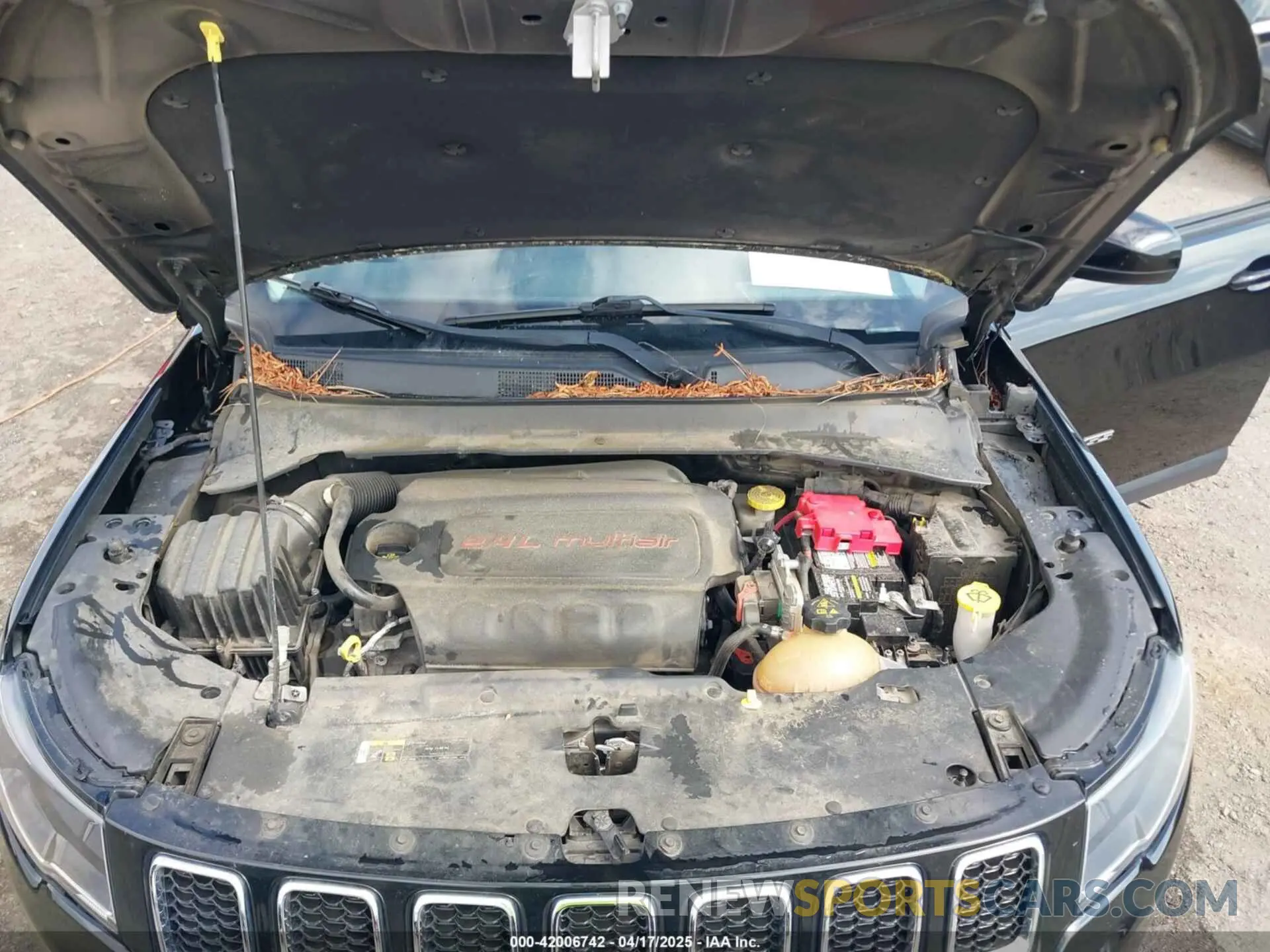 10 fotografías del automóvil dañado 3C4NJCBB0MT502423 JEEP COMPASS 2021