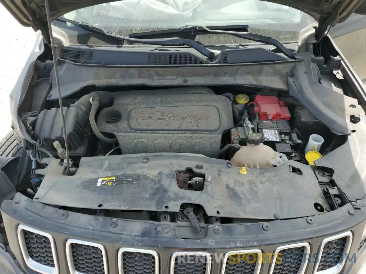 13 fotografías del automóvil dañado 3C4NJCBB0MT505824 JEEP COMPASS 2021