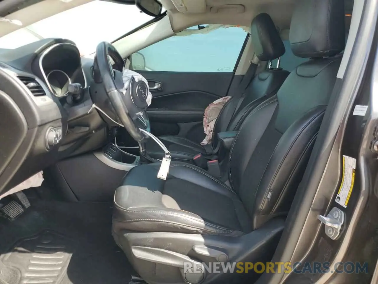 7 fotografías del automóvil dañado 3C4NJCBB0MT505824 JEEP COMPASS 2021