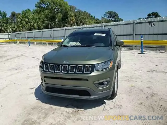 11 fotografías del automóvil dañado 3C4NJCBB0MT538984 JEEP COMPASS 2021