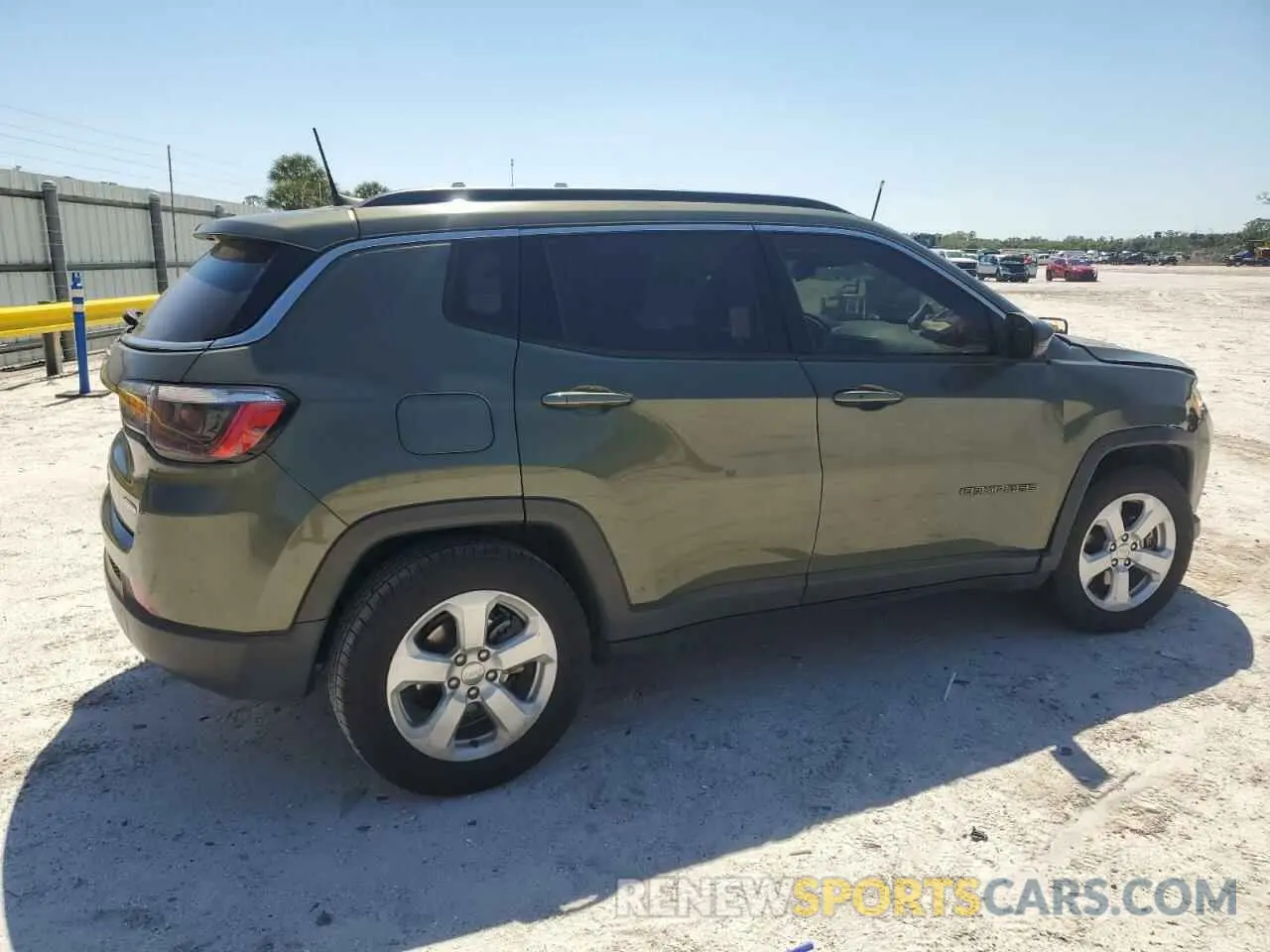 3 fotografías del automóvil dañado 3C4NJCBB0MT538984 JEEP COMPASS 2021