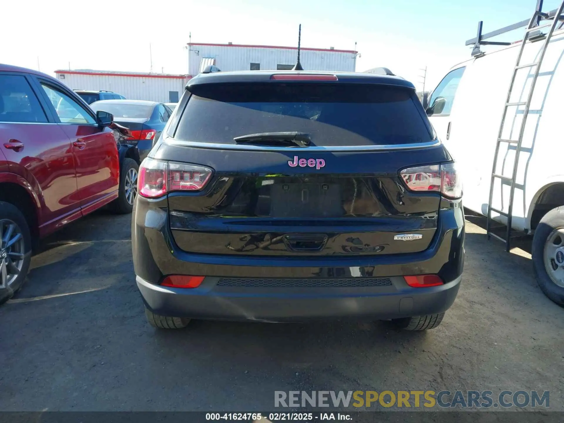15 fotografías del automóvil dañado 3C4NJCBB0MT542758 JEEP COMPASS 2021