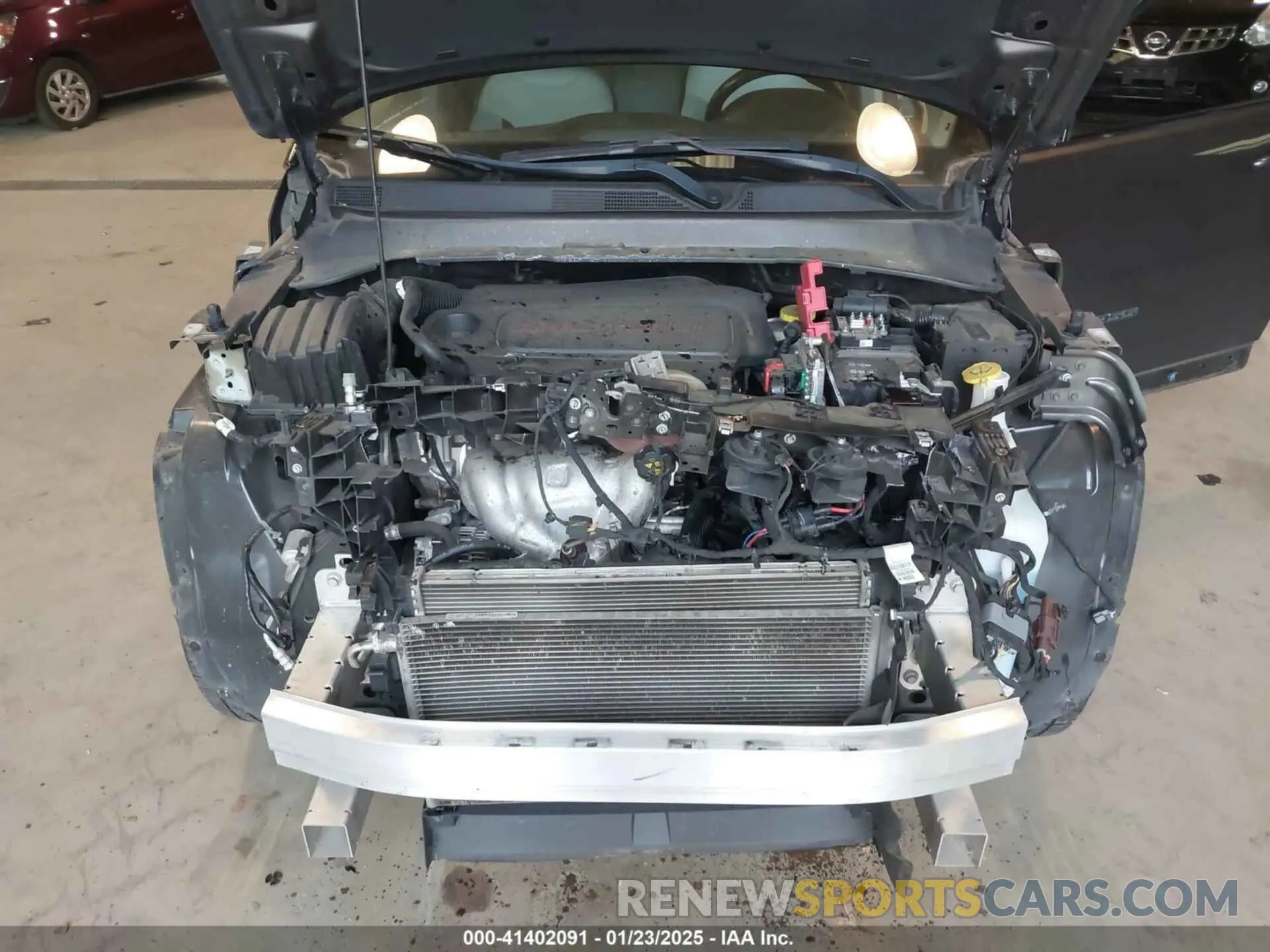 10 fotografías del automóvil dañado 3C4NJCBB1MT538704 JEEP COMPASS 2021