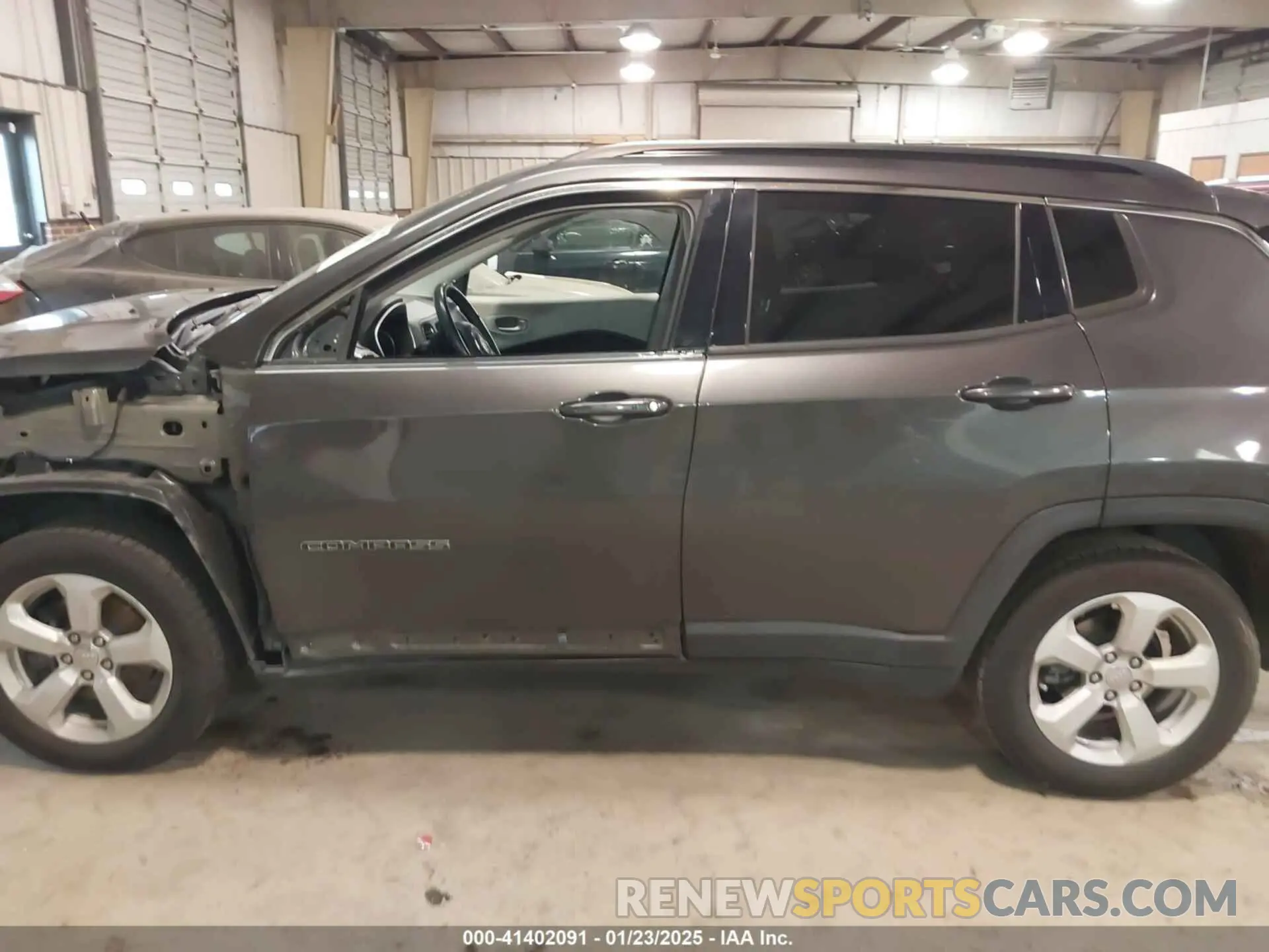 15 fotografías del automóvil dañado 3C4NJCBB1MT538704 JEEP COMPASS 2021
