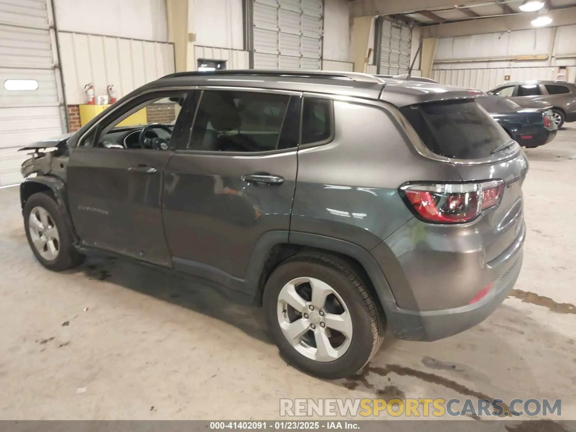 3 fotografías del automóvil dañado 3C4NJCBB1MT538704 JEEP COMPASS 2021