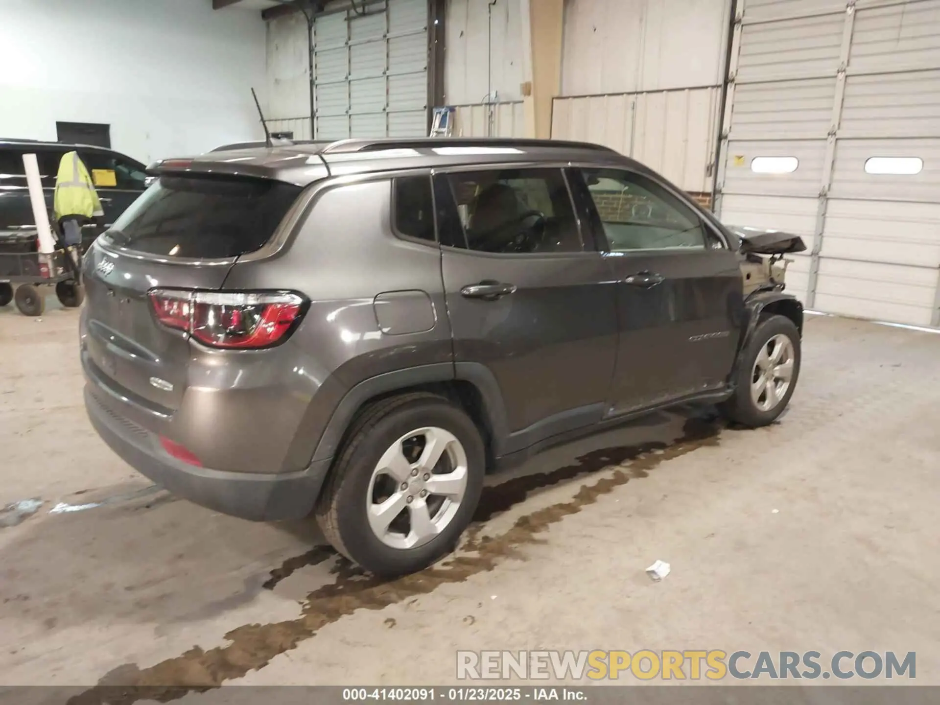 4 fotografías del automóvil dañado 3C4NJCBB1MT538704 JEEP COMPASS 2021