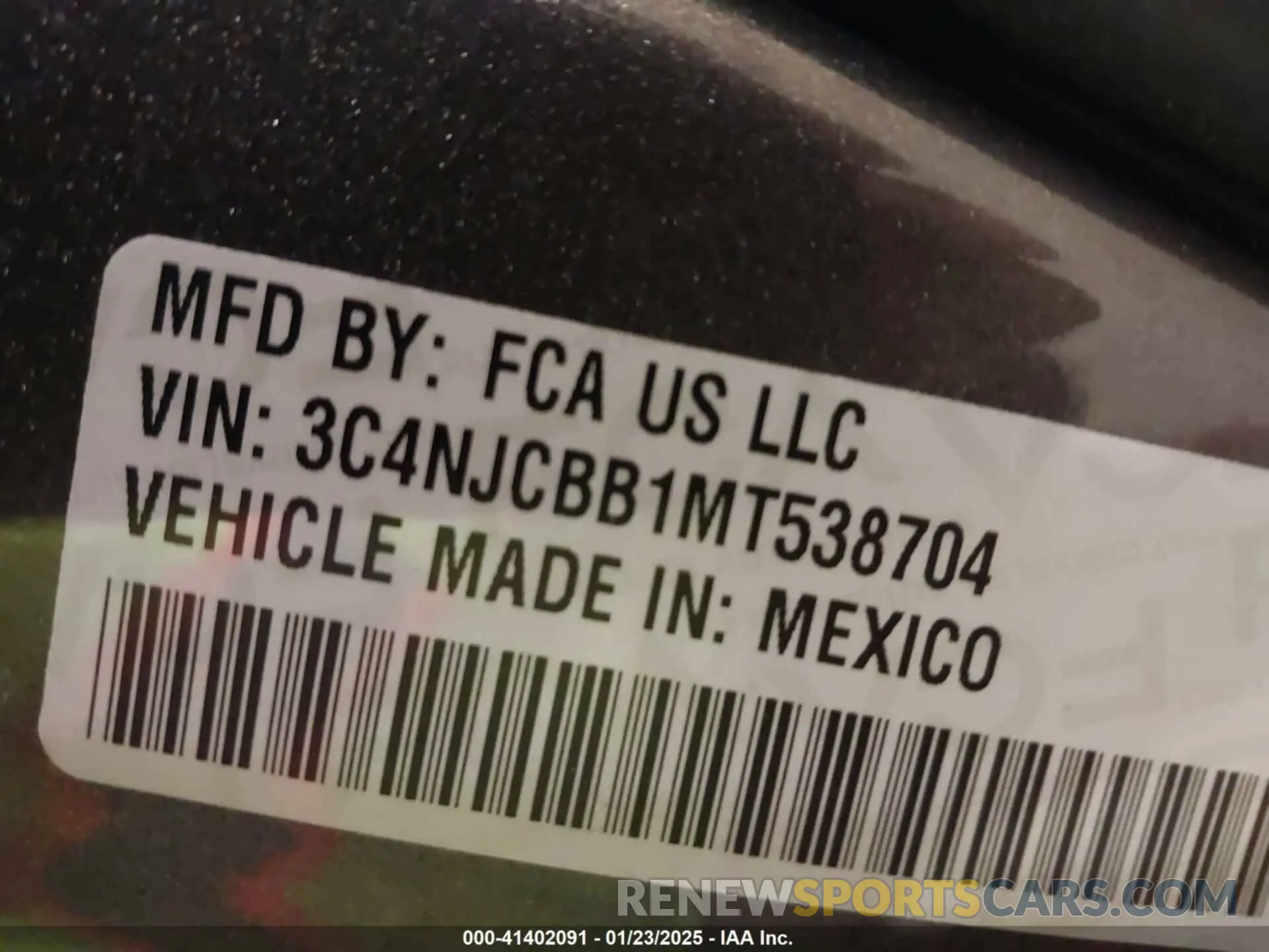 9 fotografías del automóvil dañado 3C4NJCBB1MT538704 JEEP COMPASS 2021