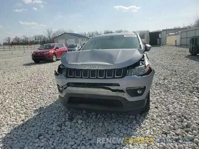 12 fotografías del automóvil dañado 3C4NJCBB2MT518378 JEEP COMPASS 2021