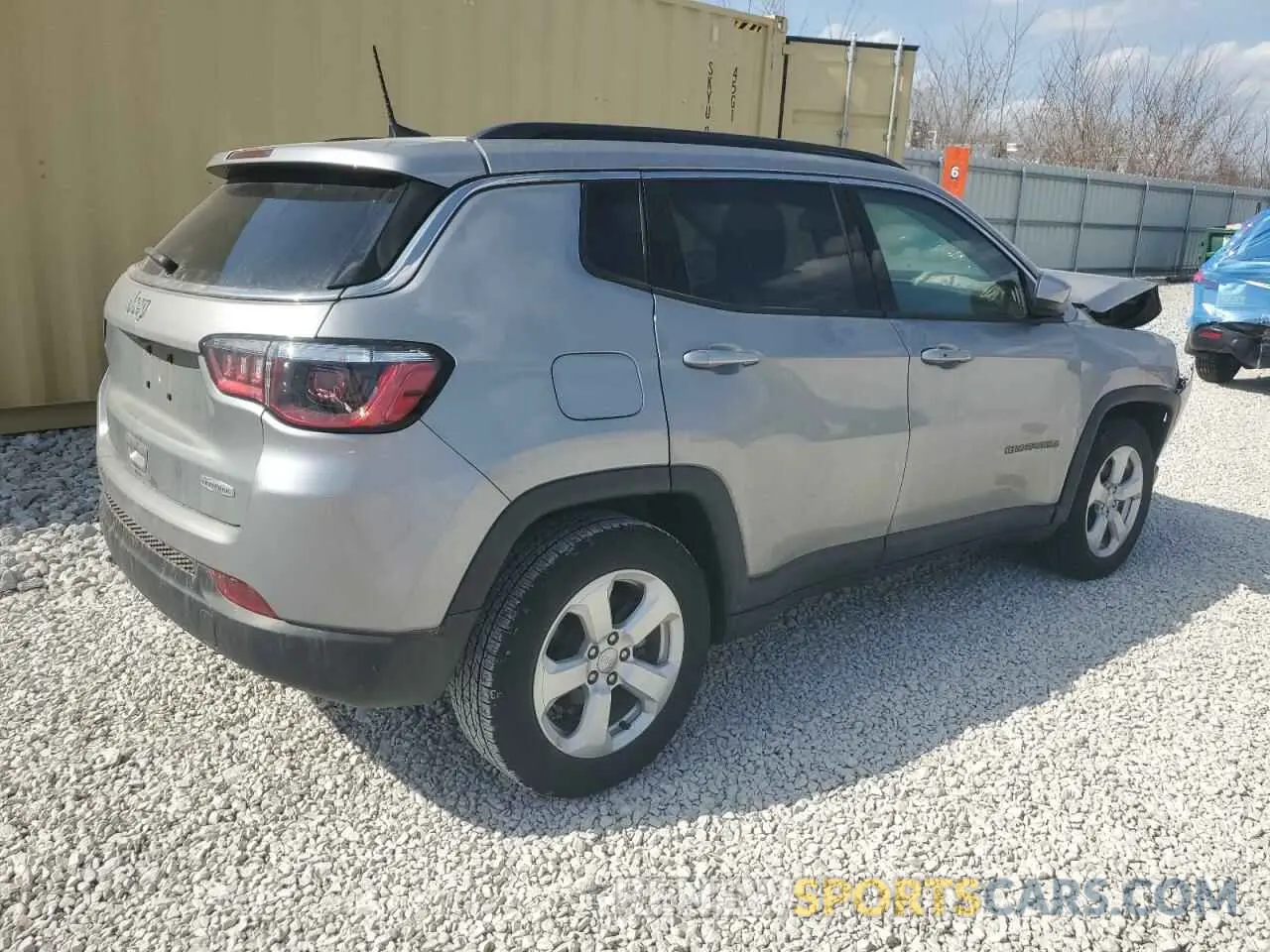 3 fotografías del automóvil dañado 3C4NJCBB2MT518378 JEEP COMPASS 2021