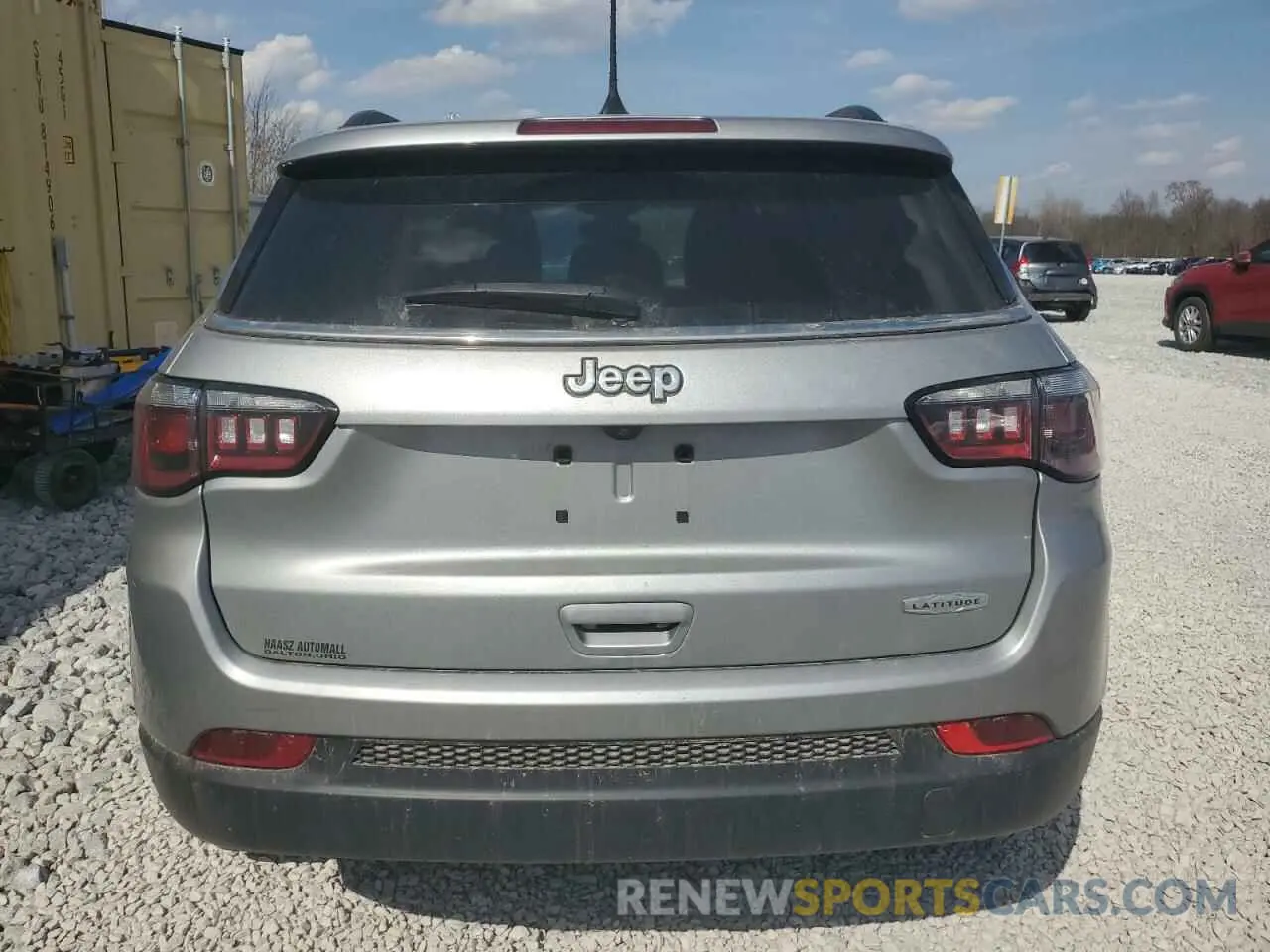 6 fotografías del automóvil dañado 3C4NJCBB2MT518378 JEEP COMPASS 2021