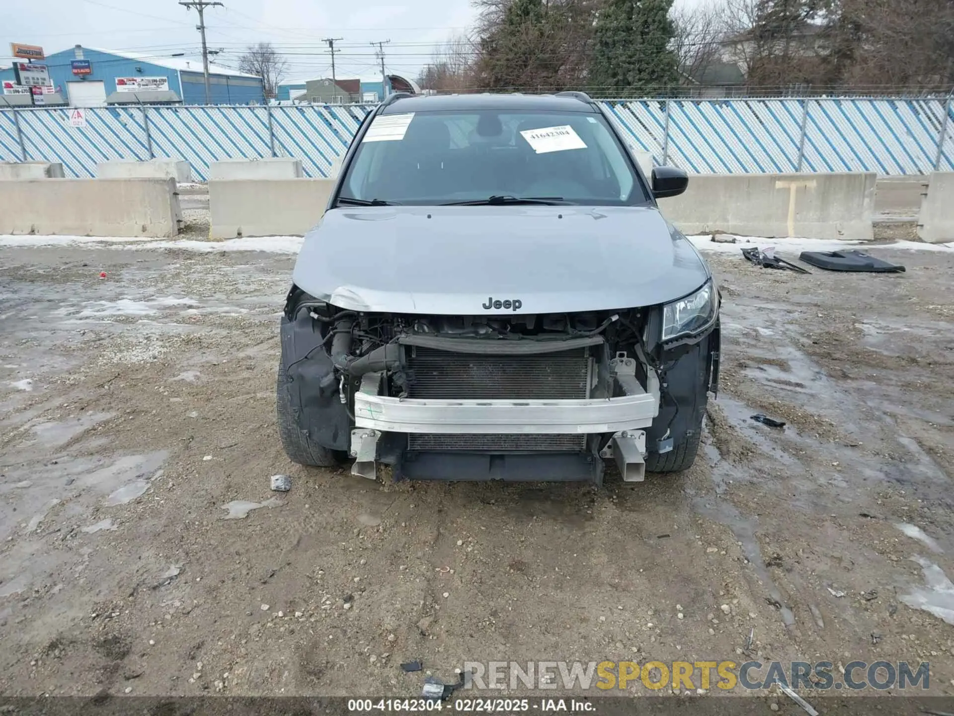 13 fotografías del automóvil dañado 3C4NJCBB2MT526500 JEEP COMPASS 2021