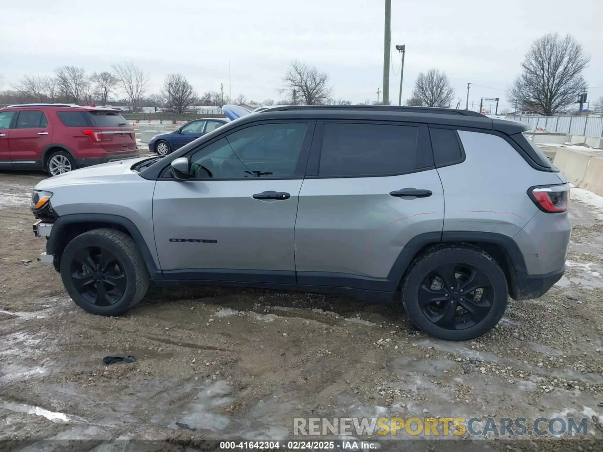 15 fotografías del automóvil dañado 3C4NJCBB2MT526500 JEEP COMPASS 2021