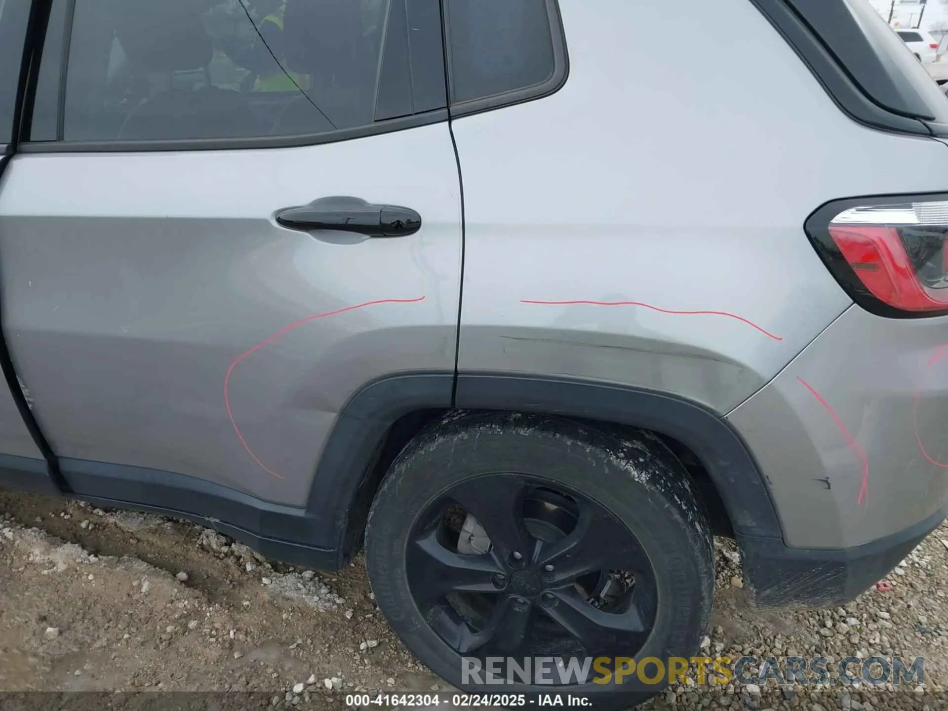 21 fotografías del automóvil dañado 3C4NJCBB2MT526500 JEEP COMPASS 2021