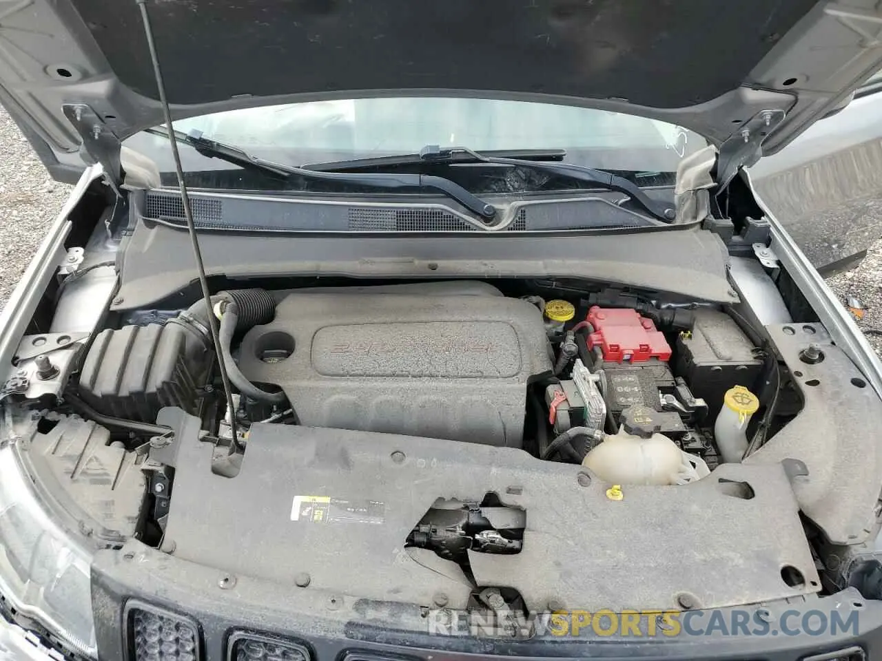 11 fotografías del automóvil dañado 3C4NJCBB2MT532314 JEEP COMPASS 2021