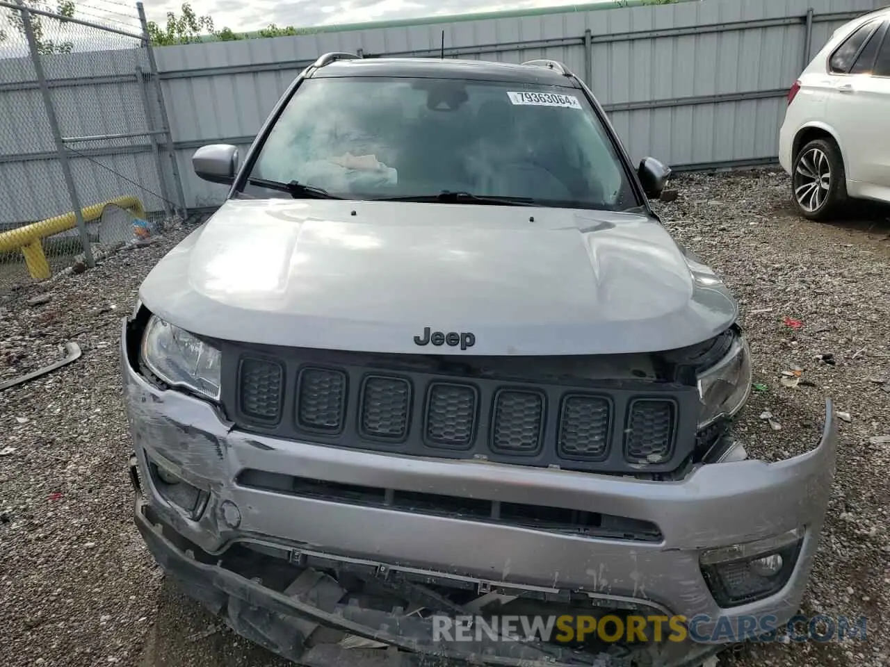 5 fotografías del automóvil dañado 3C4NJCBB2MT532314 JEEP COMPASS 2021