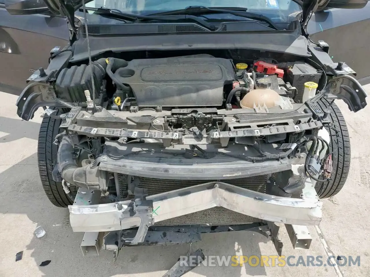 12 fotografías del automóvil dañado 3C4NJCBB3MT505719 JEEP COMPASS 2021