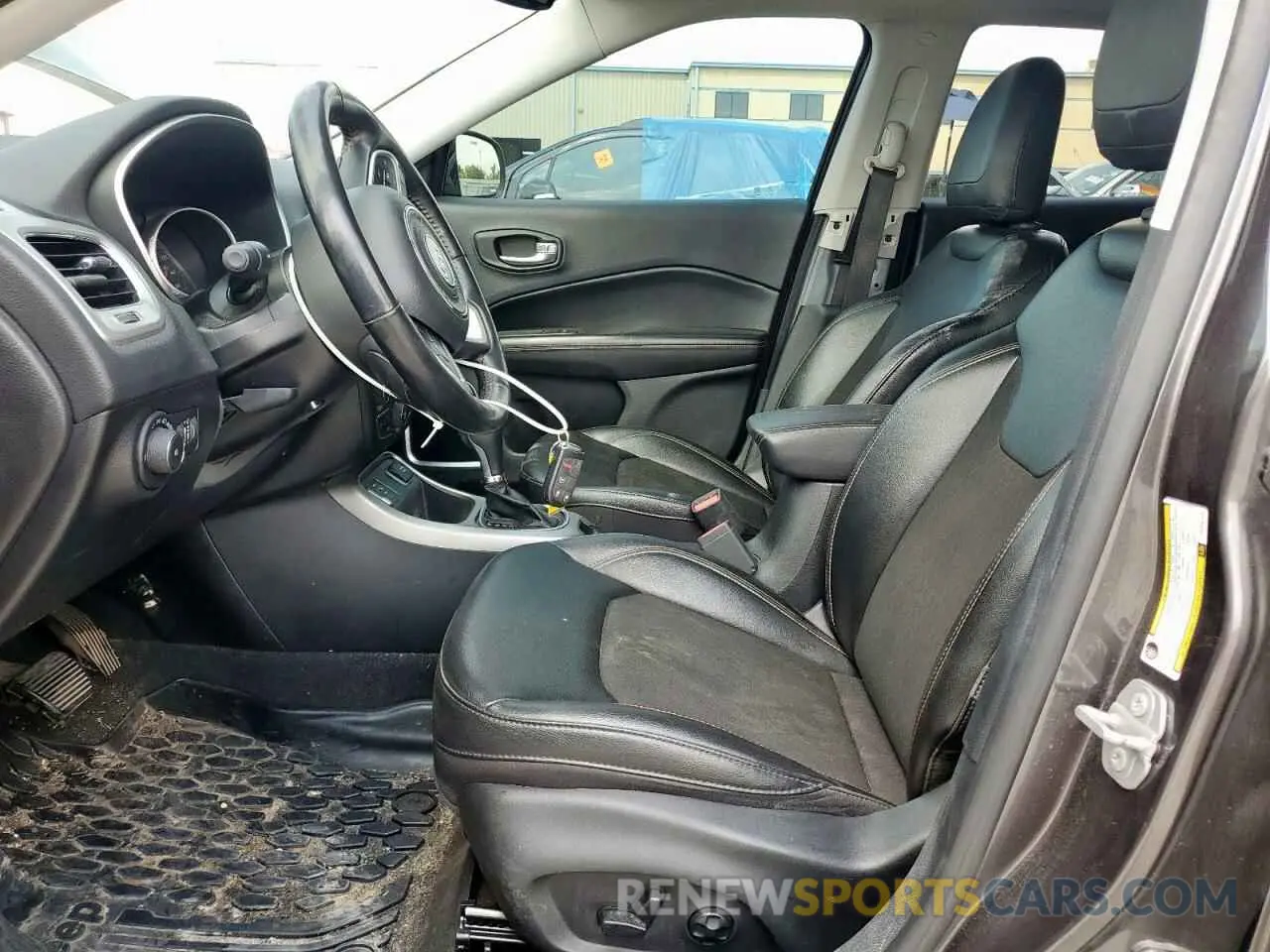 7 fotografías del automóvil dañado 3C4NJCBB3MT505719 JEEP COMPASS 2021