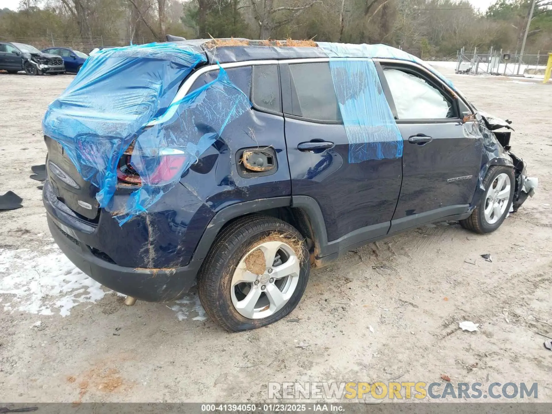 4 fotografías del automóvil dañado 3C4NJCBB3MT523153 JEEP COMPASS 2021