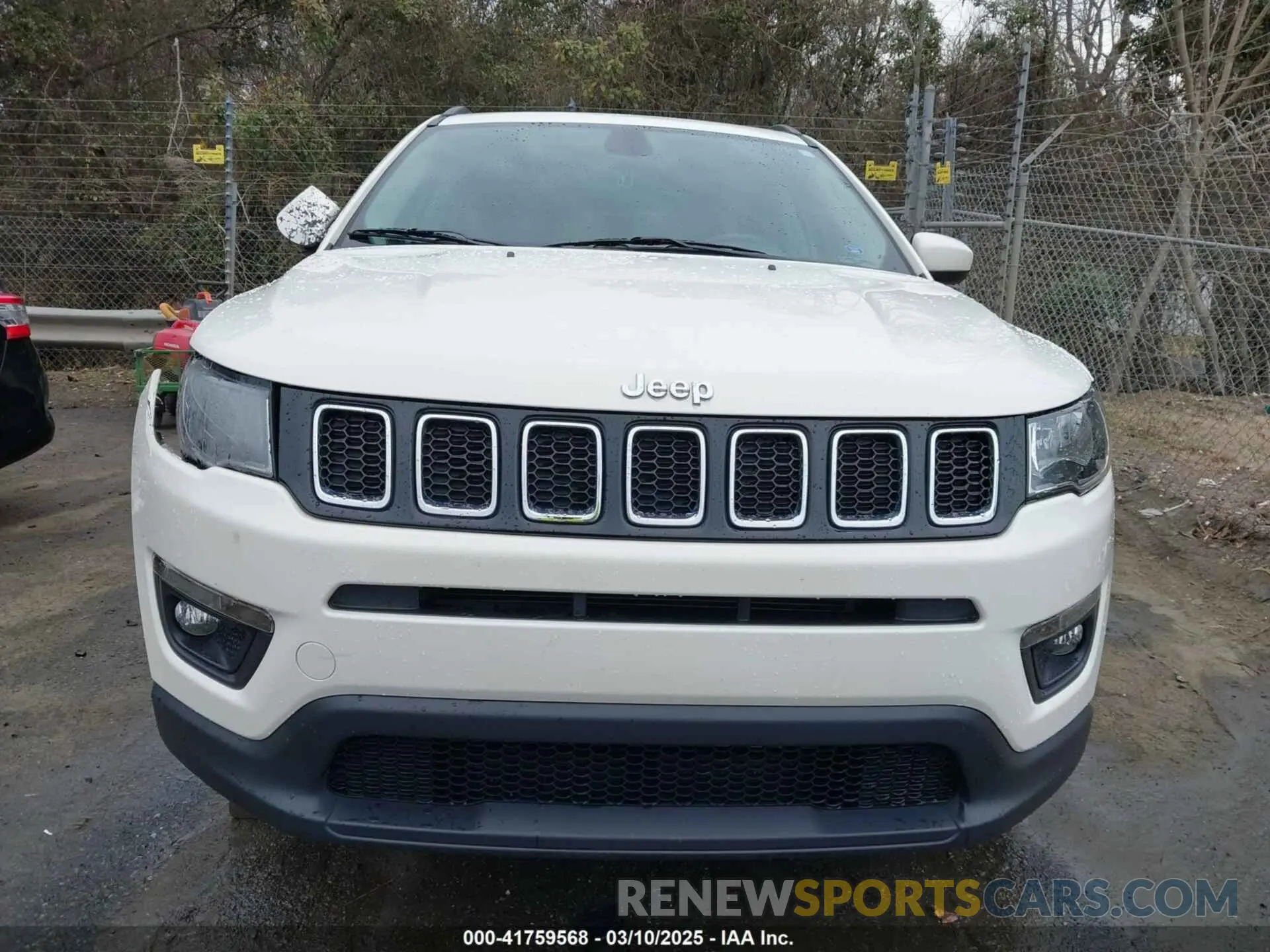 12 fotografías del automóvil dañado 3C4NJCBB4MT502179 JEEP COMPASS 2021