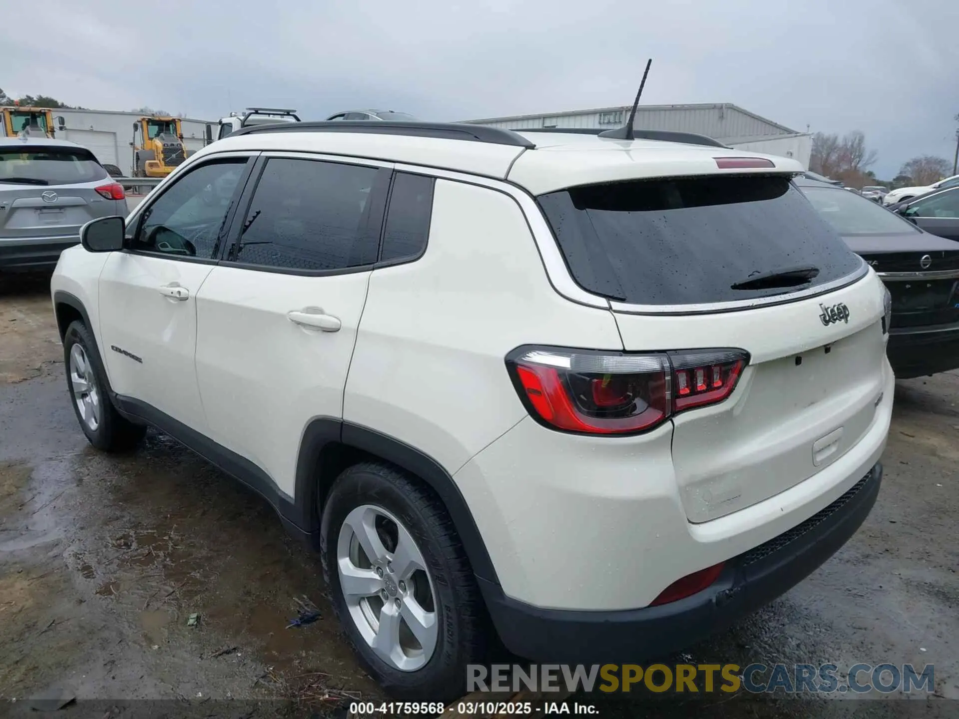 3 fotografías del automóvil dañado 3C4NJCBB4MT502179 JEEP COMPASS 2021