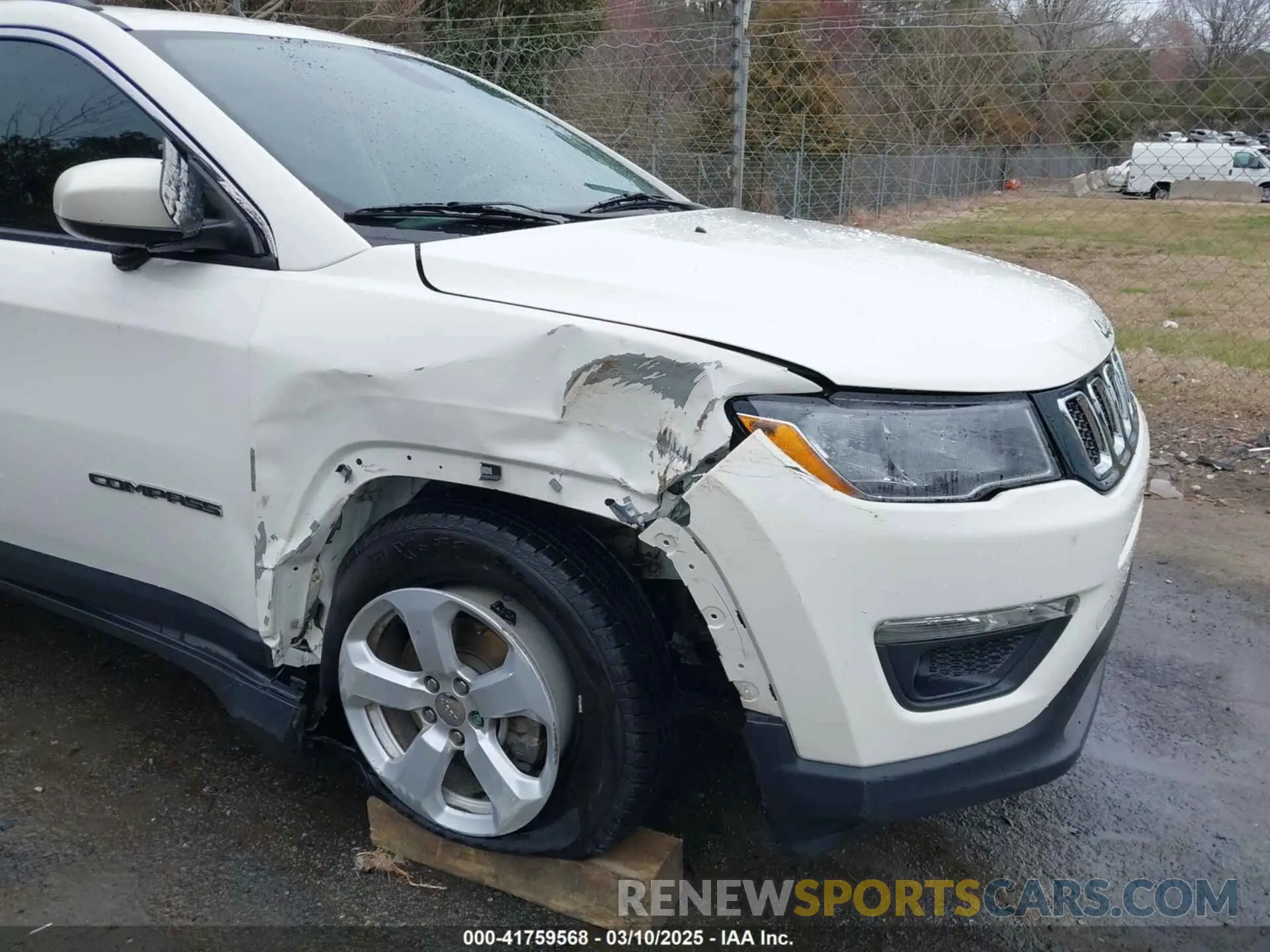 6 fotografías del automóvil dañado 3C4NJCBB4MT502179 JEEP COMPASS 2021