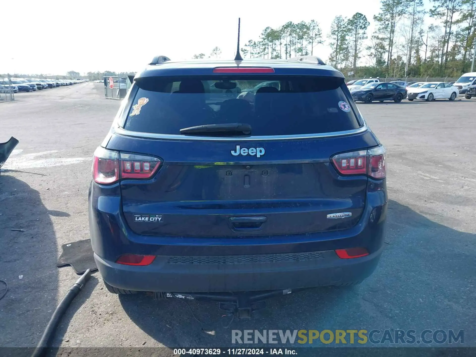 16 fotografías del automóvil dañado 3C4NJCBB4MT510184 JEEP COMPASS 2021