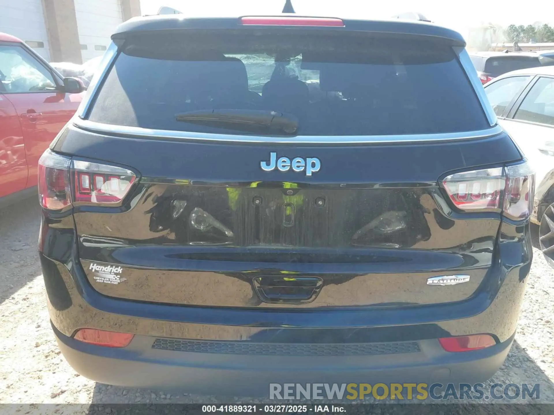 16 fotografías del automóvil dañado 3C4NJCBB4MT532251 JEEP COMPASS 2021