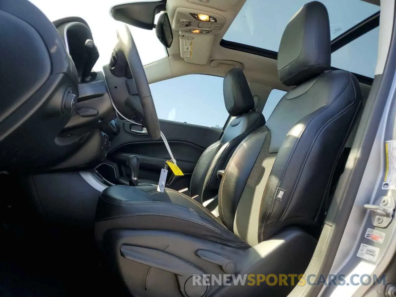 7 fotografías del automóvil dañado 3C4NJCBB4MT552824 JEEP COMPASS 2021