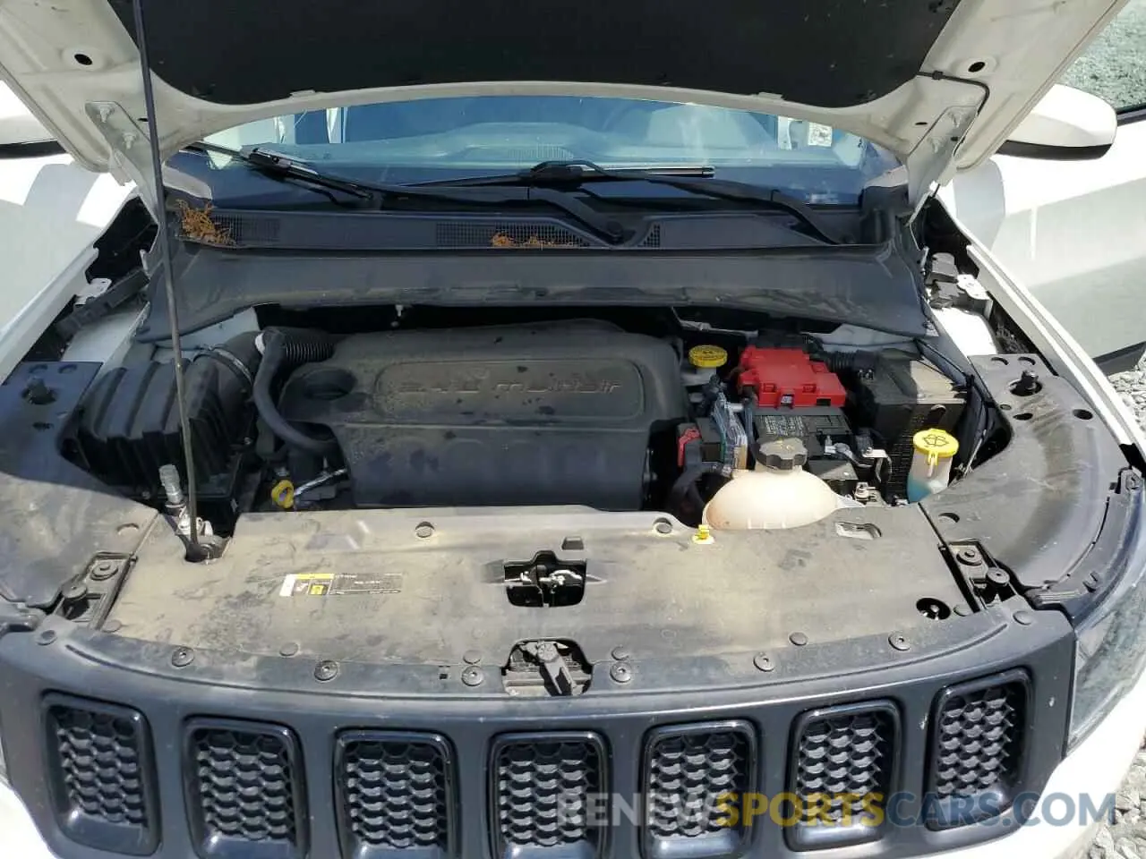 12 fotografías del automóvil dañado 3C4NJCBB4MT587380 JEEP COMPASS 2021