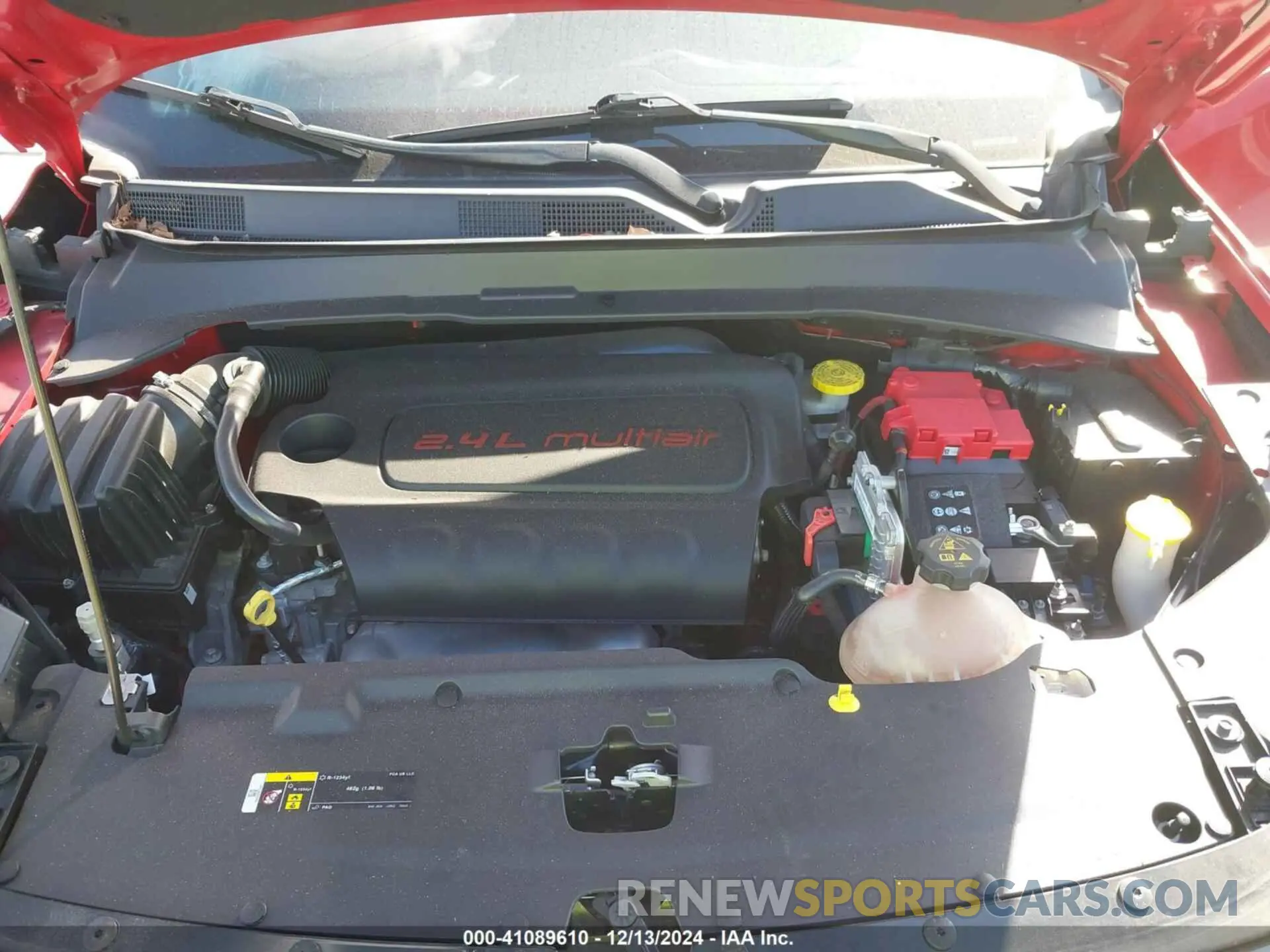 10 fotografías del automóvil dañado 3C4NJCBB4MT592188 JEEP COMPASS 2021