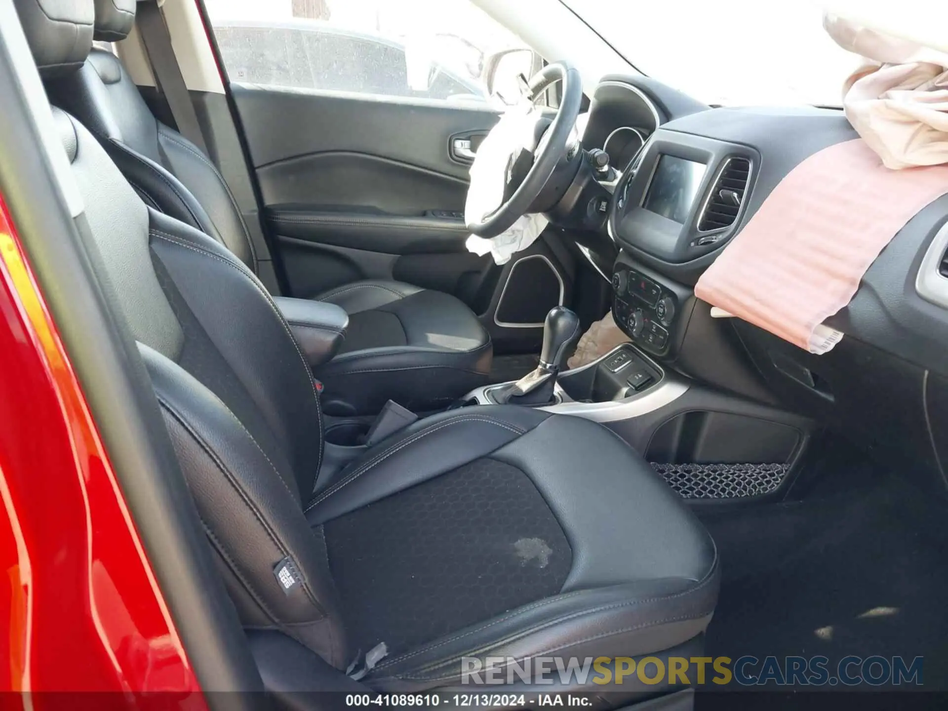 5 fotografías del automóvil dañado 3C4NJCBB4MT592188 JEEP COMPASS 2021