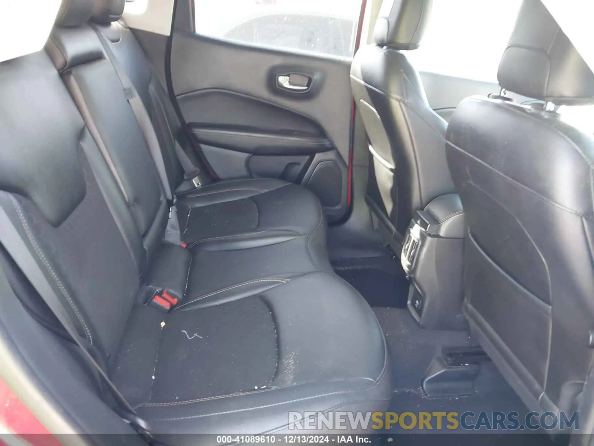8 fotografías del automóvil dañado 3C4NJCBB4MT592188 JEEP COMPASS 2021