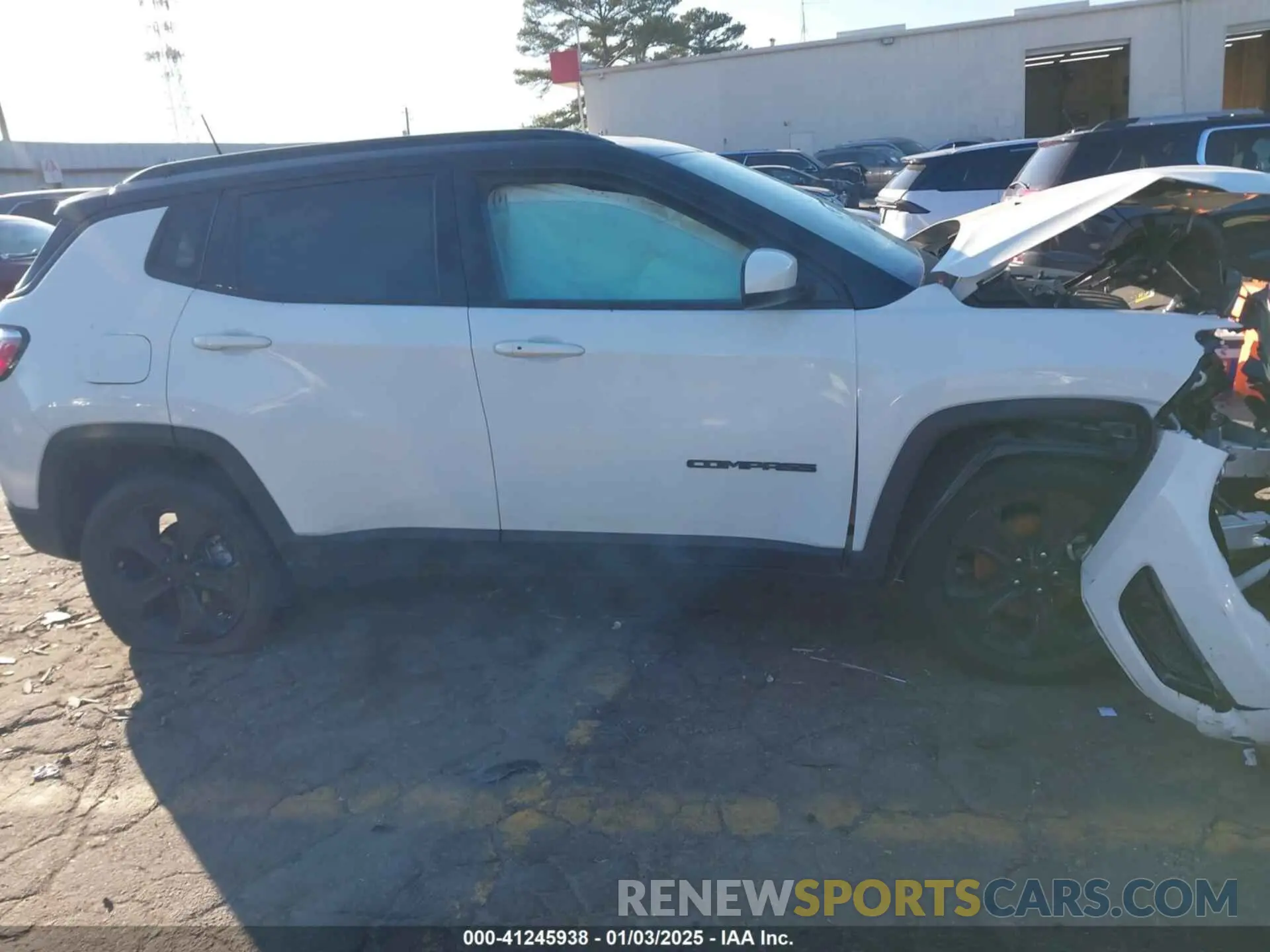 13 fotografías del automóvil dañado 3C4NJCBB4MT597407 JEEP COMPASS 2021