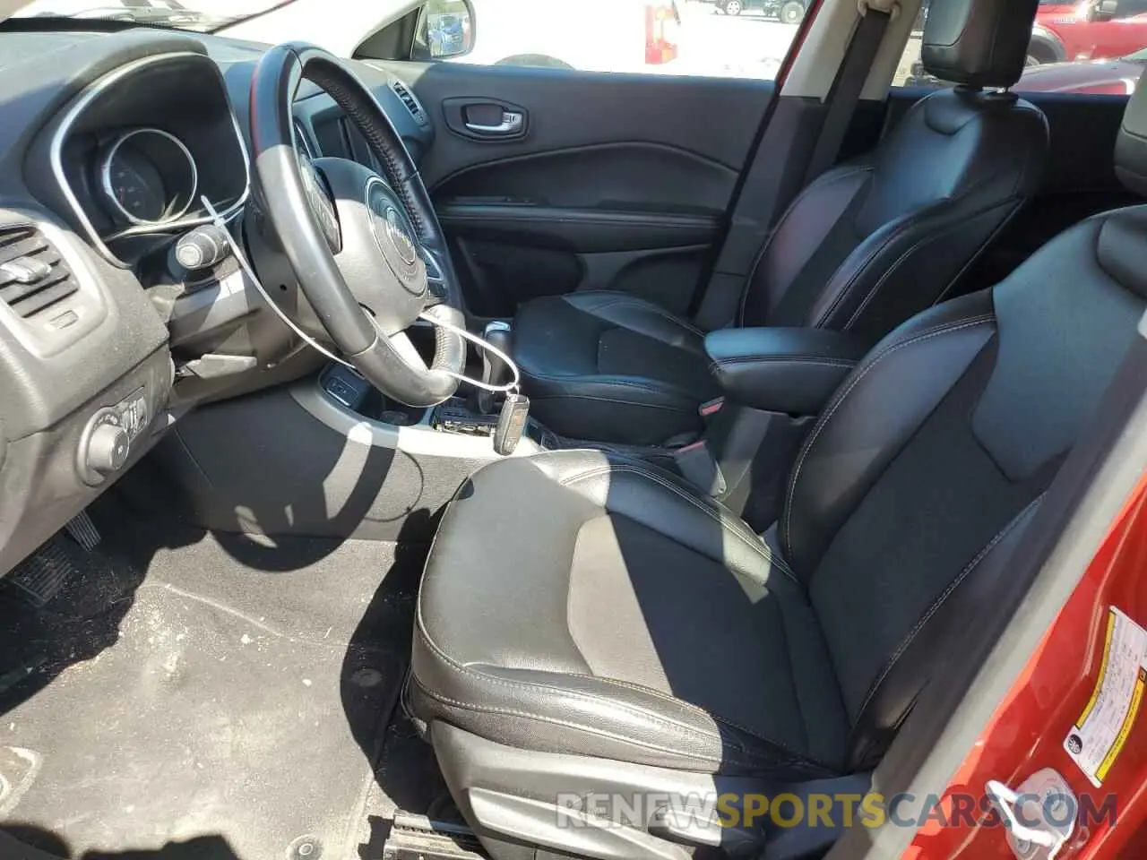 7 fotografías del automóvil dañado 3C4NJCBB5MT505916 JEEP COMPASS 2021