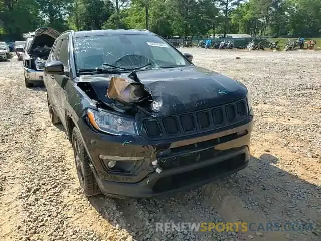 11 fotografías del automóvil dañado 3C4NJCBB5MT573763 JEEP COMPASS 2021