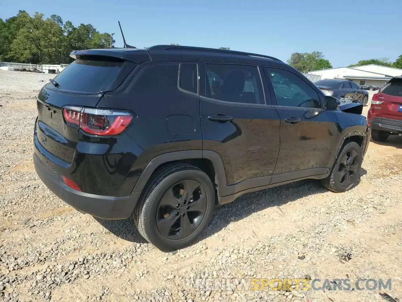 3 fotografías del automóvil dañado 3C4NJCBB5MT573763 JEEP COMPASS 2021