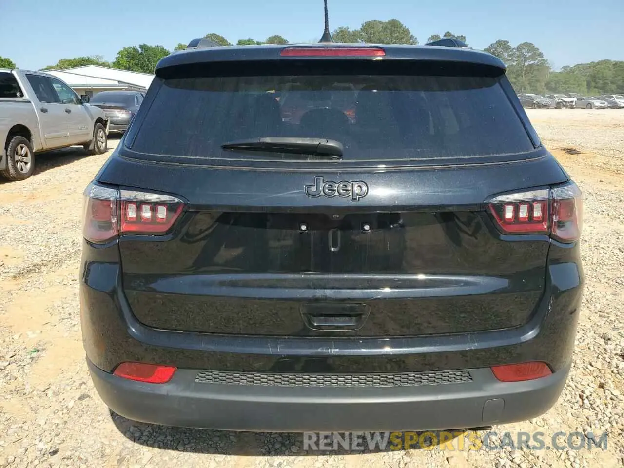 6 fotografías del automóvil dañado 3C4NJCBB5MT573763 JEEP COMPASS 2021