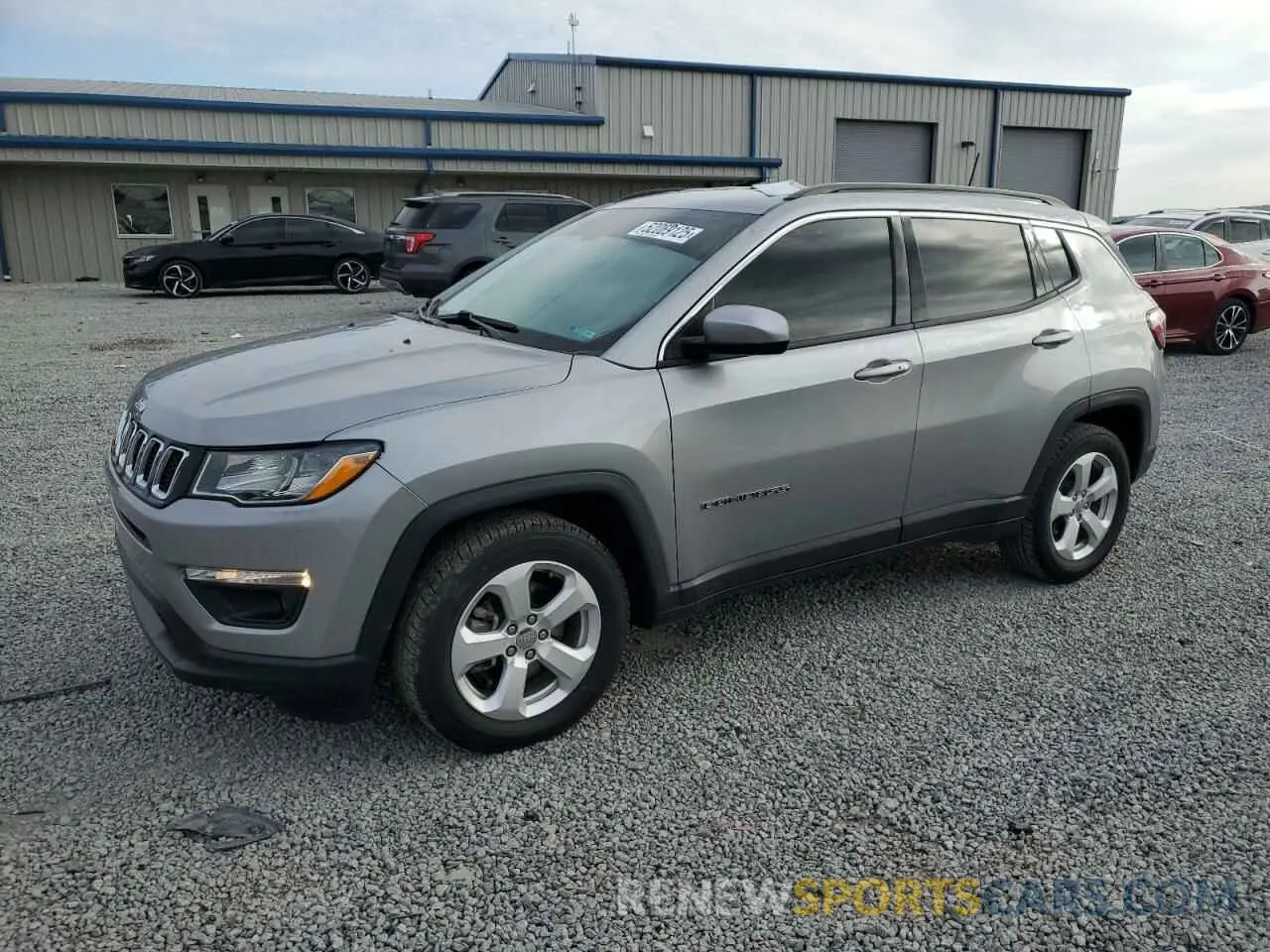 1 fotografías del automóvil dañado 3C4NJCBB6MT522725 JEEP COMPASS 2021