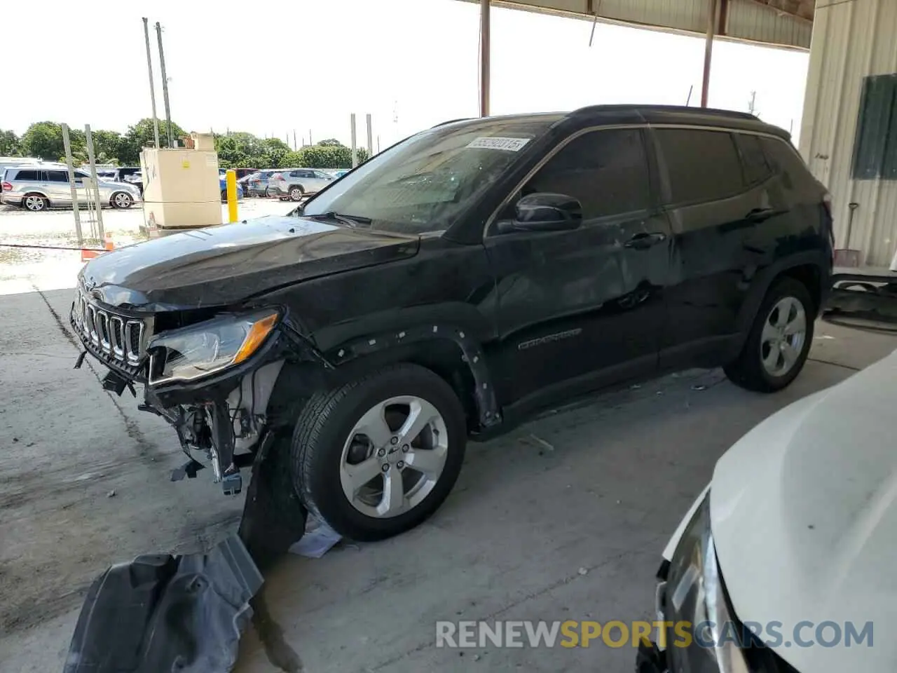 1 fotografías del automóvil dañado 3C4NJCBB6MT552825 JEEP COMPASS 2021