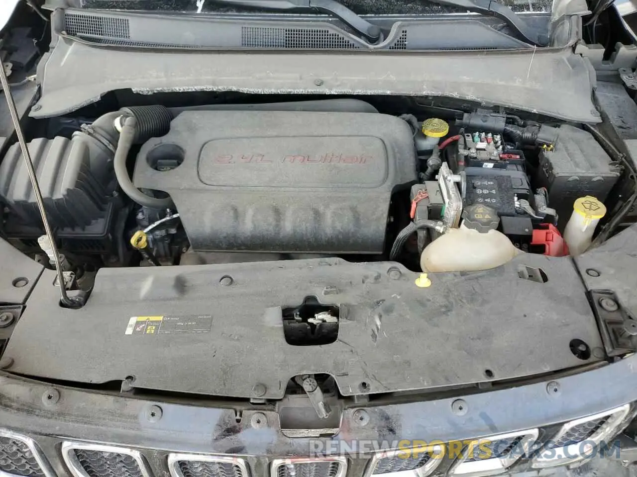 12 fotografías del automóvil dañado 3C4NJCBB6MT552825 JEEP COMPASS 2021