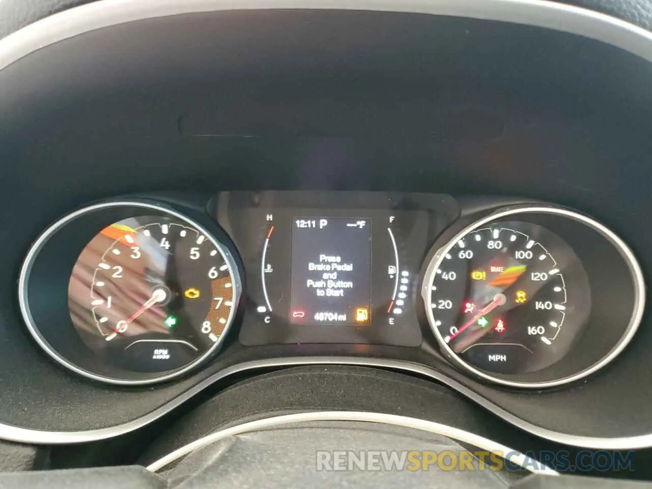 9 fotografías del automóvil dañado 3C4NJCBB6MT552825 JEEP COMPASS 2021