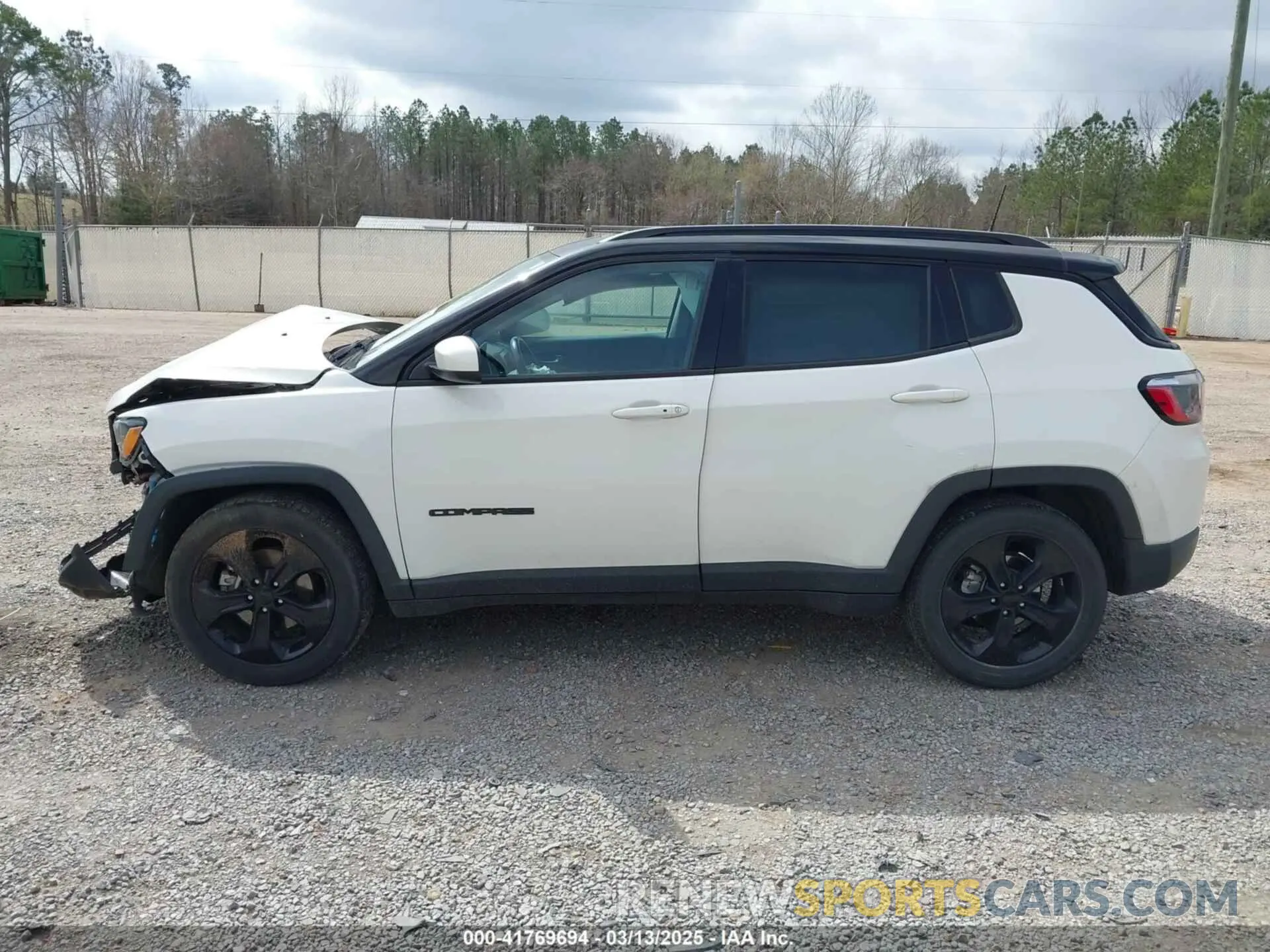 15 fotografías del automóvil dañado 3C4NJCBB6MT587350 JEEP COMPASS 2021
