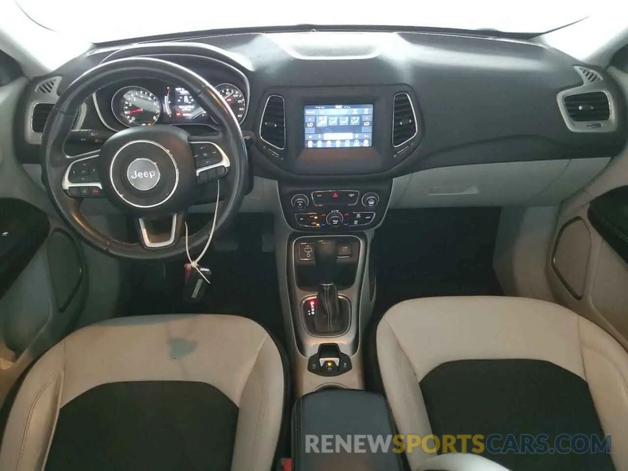 9 fotografías del automóvil dañado 3C4NJCBB7MT571349 JEEP COMPASS 2021